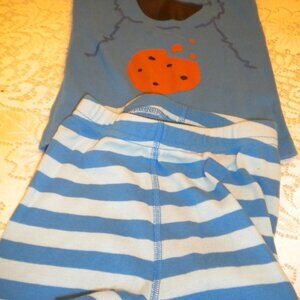 Hanna Anderson Cookie Monster PJ's
